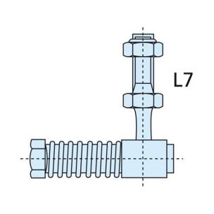 L7 Kogelgewricht 10-32 UNF