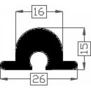 Inschuiffender 26x15mm