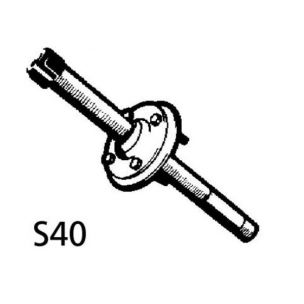 aluminium buis voor S40