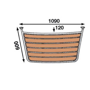 Zwemplateau buisdiameter: 25mm