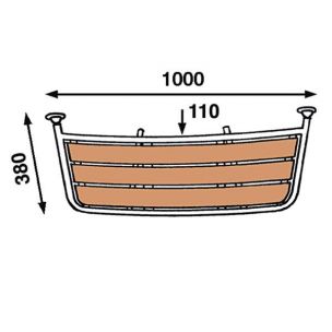 Zwemplateau buisdiameter: 25mm