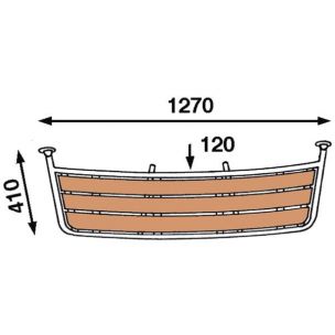 Zwemplateau buisdiameter: 32mm