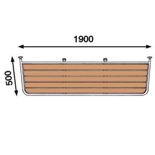 Zwemplateau buisdiameter: 25mm